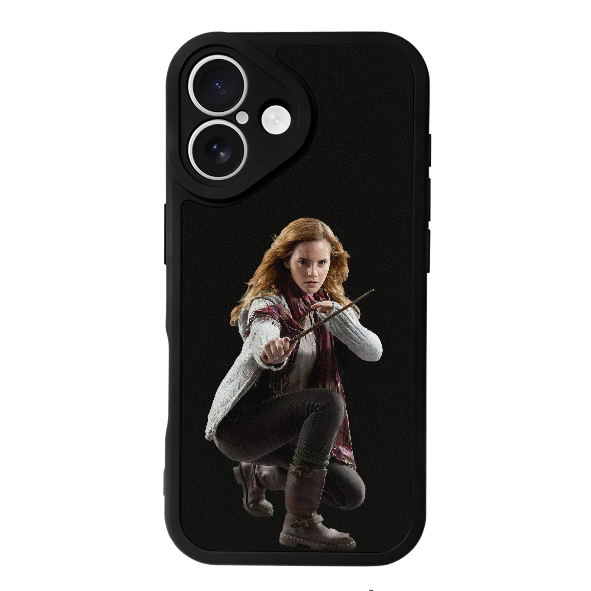 （画像用） Harry Potter ハリー・ポッターシリーズ 【iPhone 16シリーズ対応】シリコンスマホケース（レザー調） 材質：シリコン